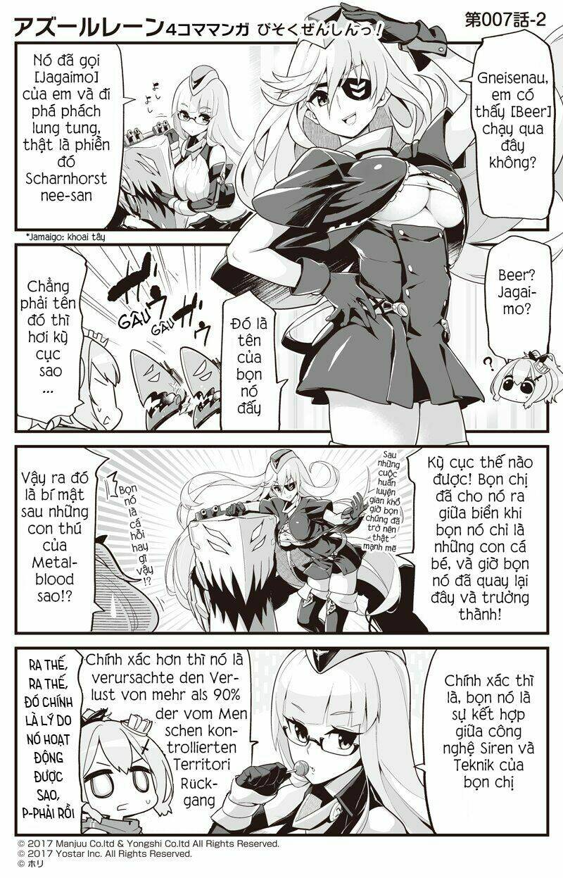 Azur Lane 4koma Chương 7 Ảnh 4