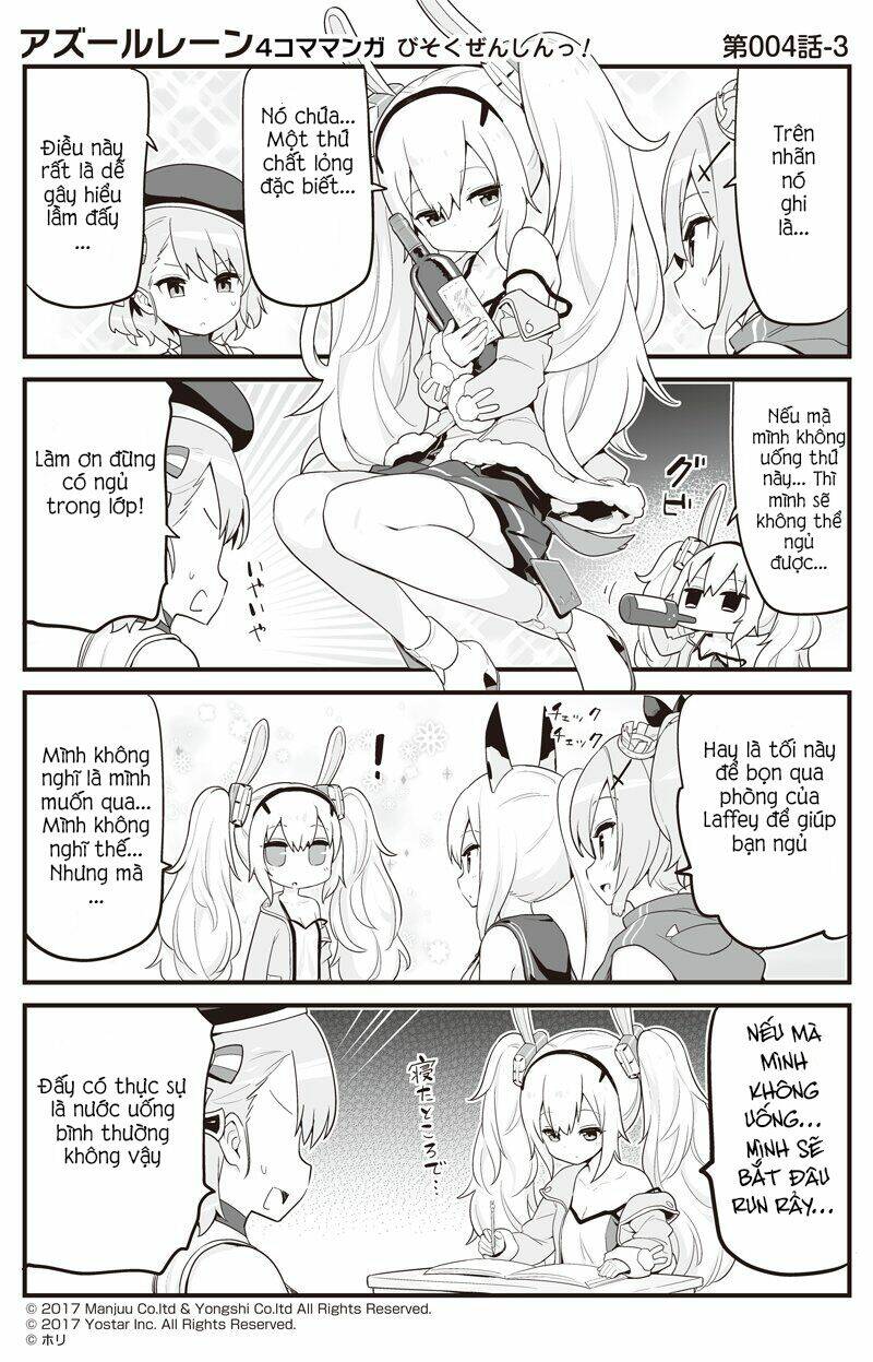 Azur Lane 4koma Chương 4 Ảnh 4