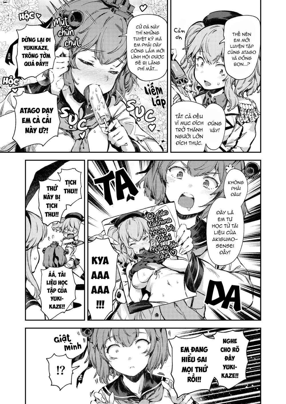 Kancolle - Truyền Kỳ Cảng Đen Của Mấy Thím Chương 2 Ảnh 11