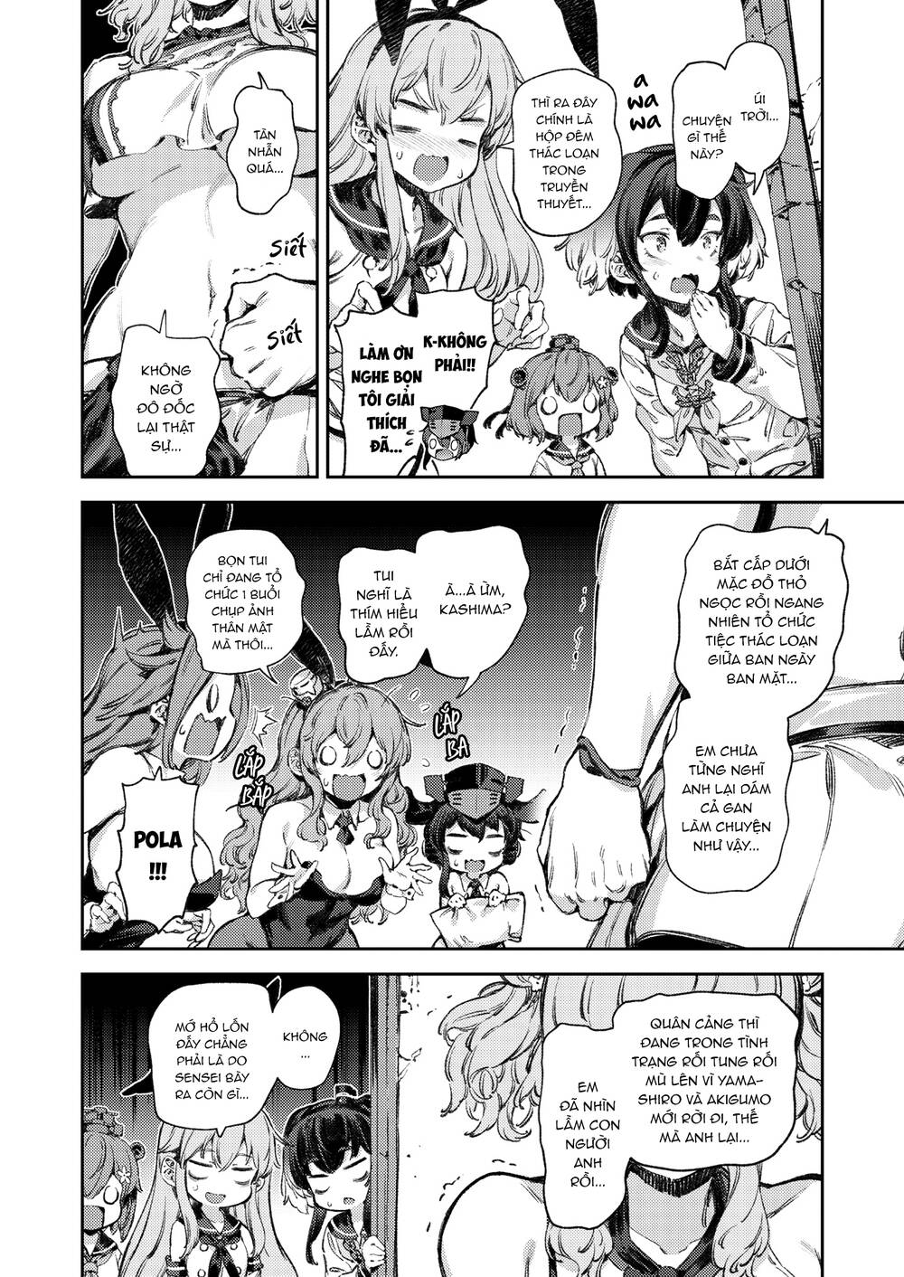 Kancolle - Truyền Kỳ Cảng Đen Của Mấy Thím Chương 2 Ảnh 46