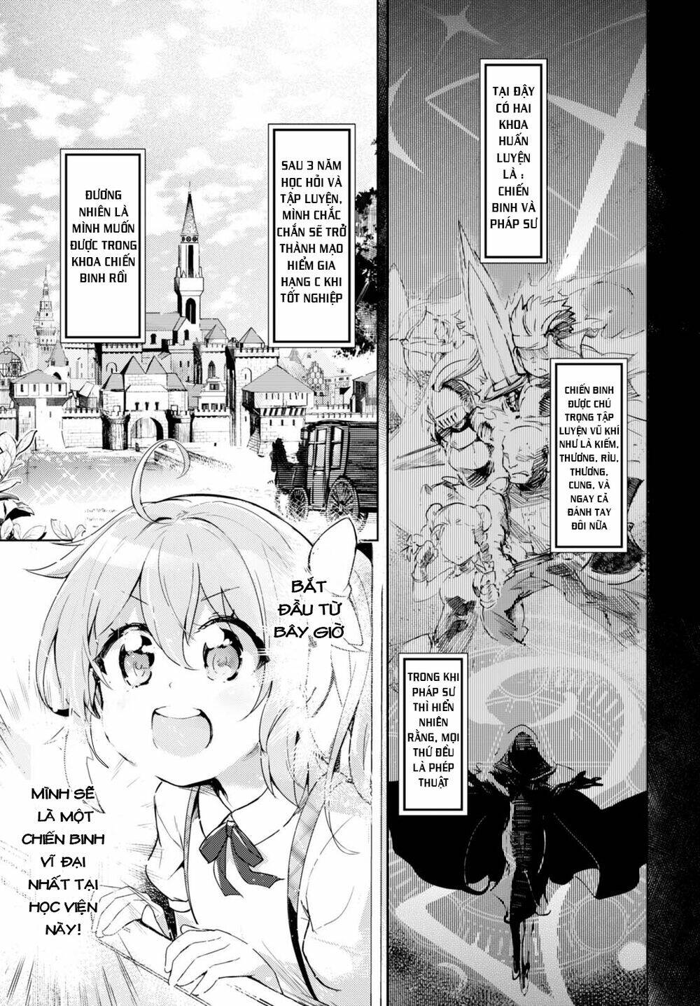 Kenshi O Mezashite Nyugaku Shitanoni Maho Tekisei 9999 Nandesukedo!? Chương 1 Ảnh 12