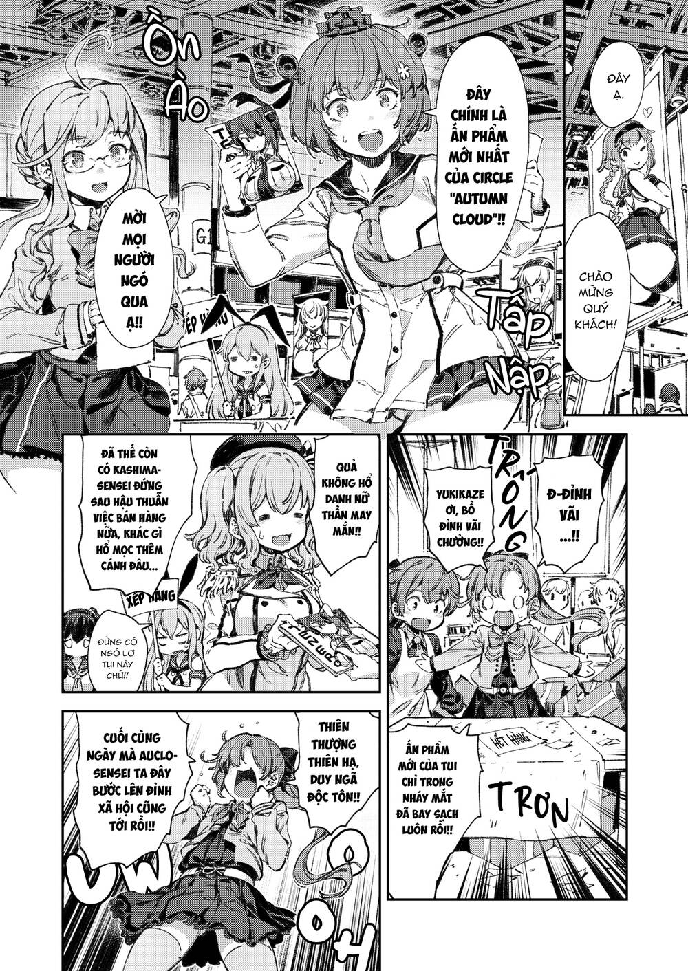 Kancolle - Truyền Kỳ Cảng Đen Của Mấy Thím Chương 2 Ảnh 24