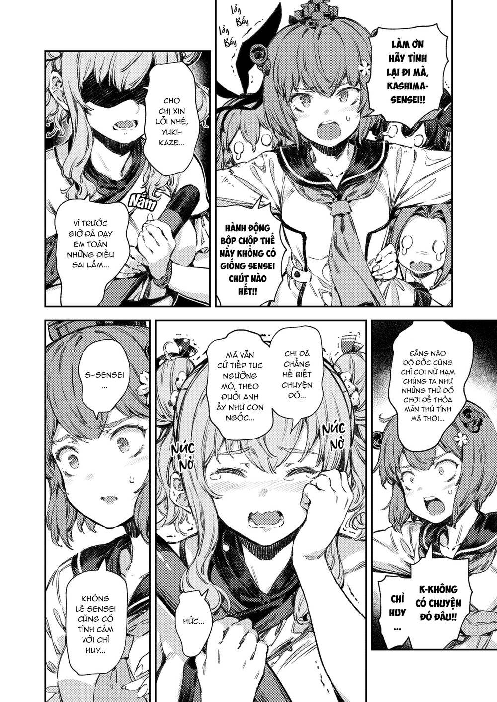 Kancolle - Truyền Kỳ Cảng Đen Của Mấy Thím Chương 2 Ảnh 50