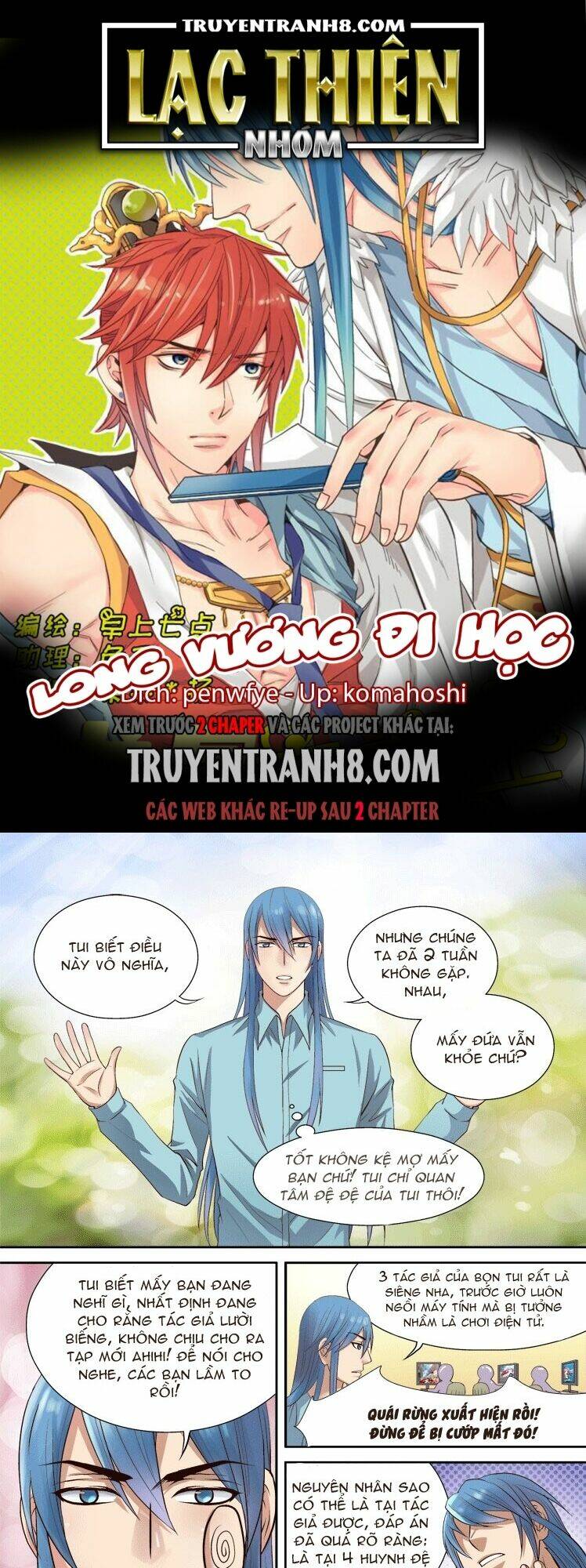 Long Vương Đi Học Chương 25 Ảnh 2
