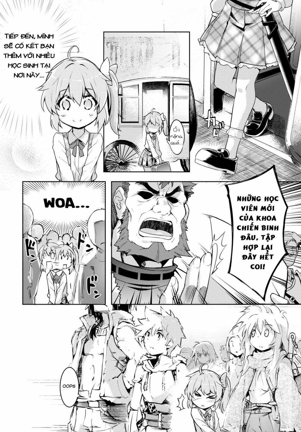 Kenshi O Mezashite Nyugaku Shitanoni Maho Tekisei 9999 Nandesukedo!? Chương 1 Ảnh 13