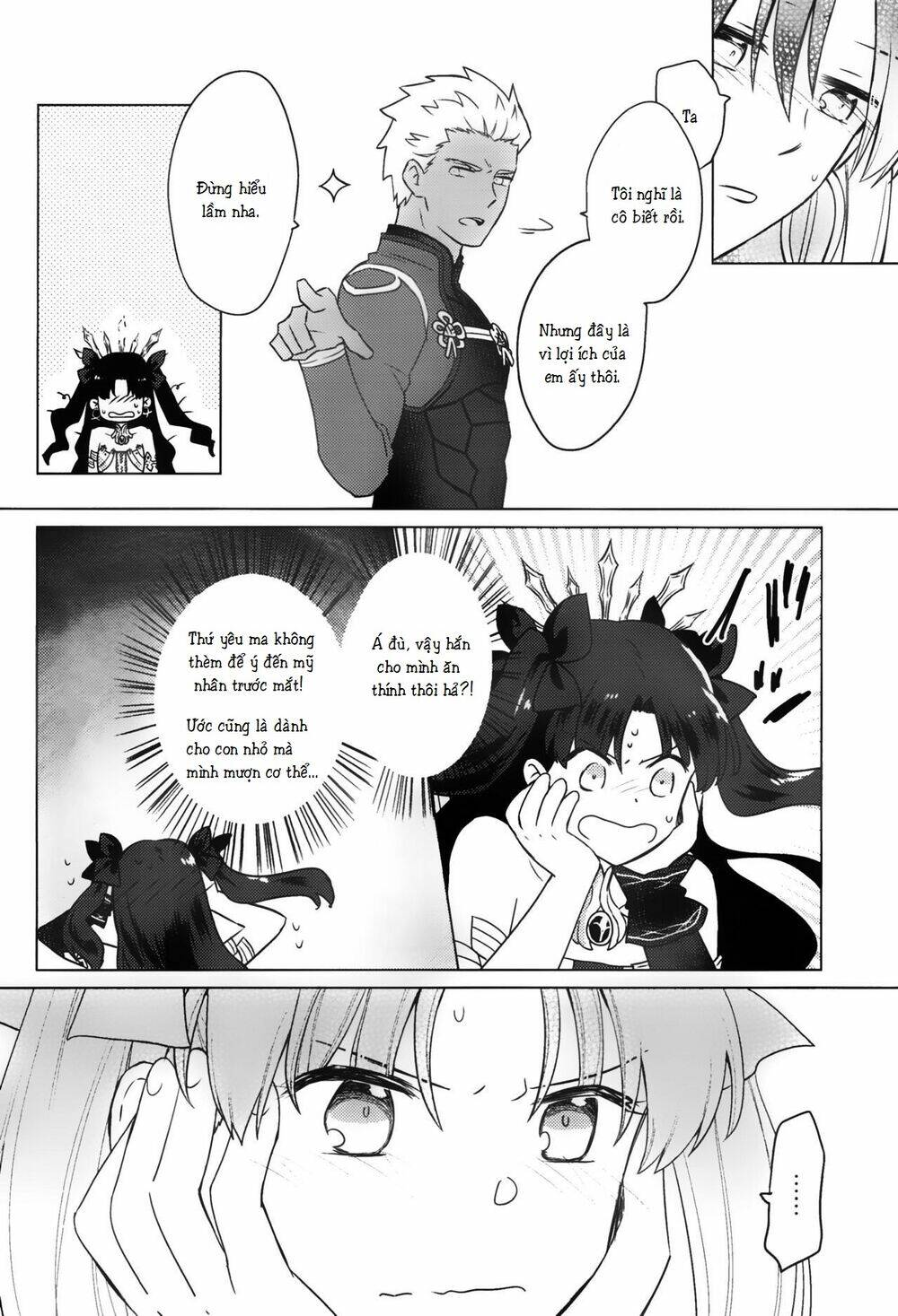 Chén Thánh: Đêm Định Mệnh - Doujinshi Archer X Rin Chương 16 Ảnh 21