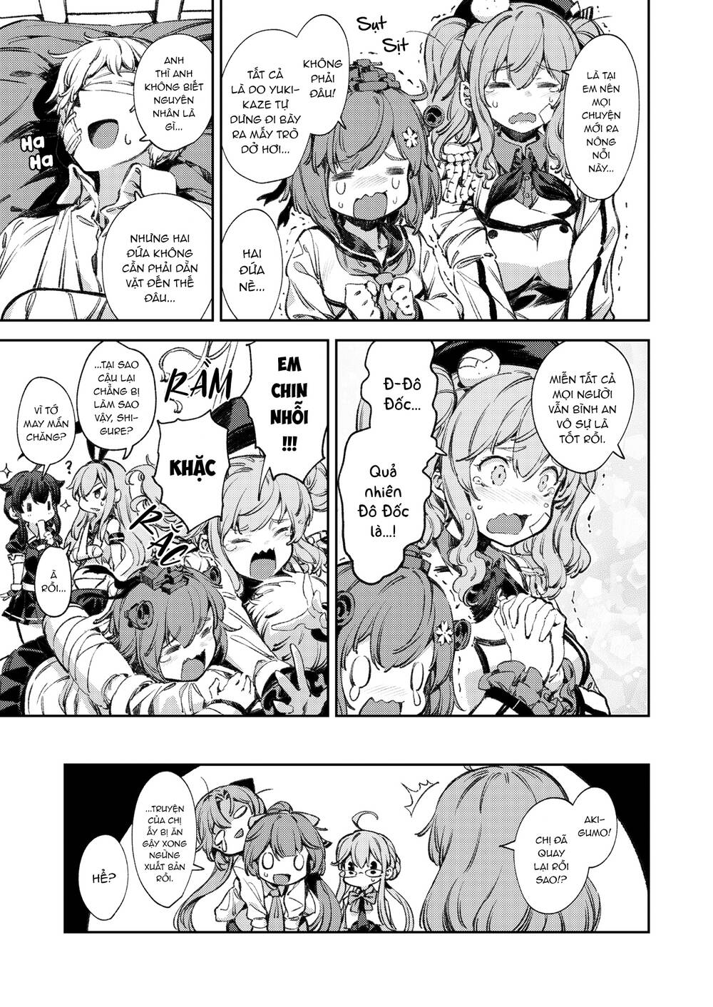 Kancolle - Truyền Kỳ Cảng Đen Của Mấy Thím Chương 2 Ảnh 57