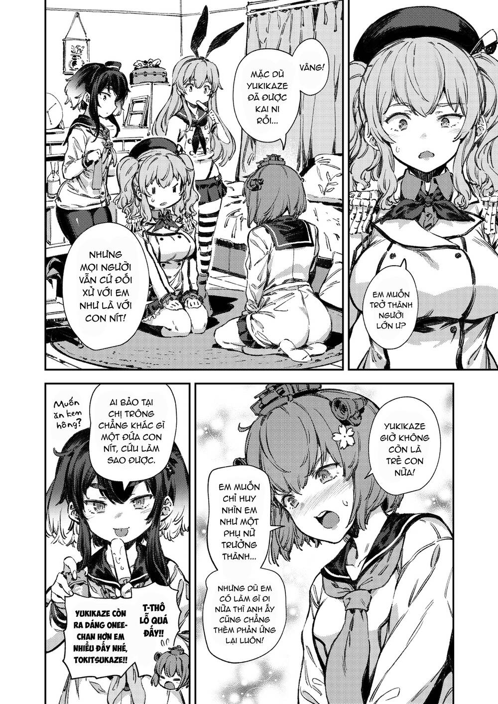 Kancolle - Truyền Kỳ Cảng Đen Của Mấy Thím Chương 2 Ảnh 10