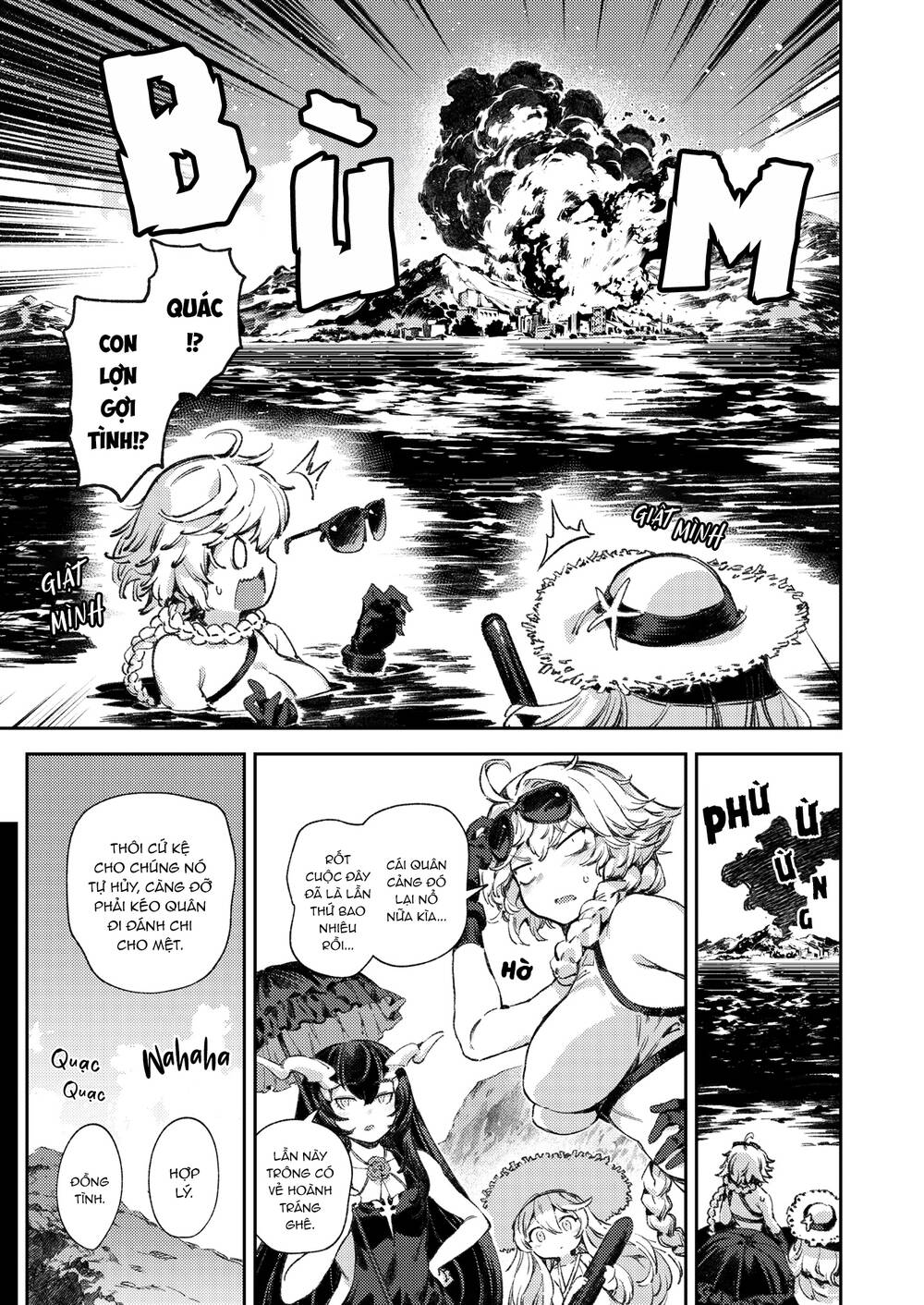 Kancolle - Truyền Kỳ Cảng Đen Của Mấy Thím Chương 2 Ảnh 55