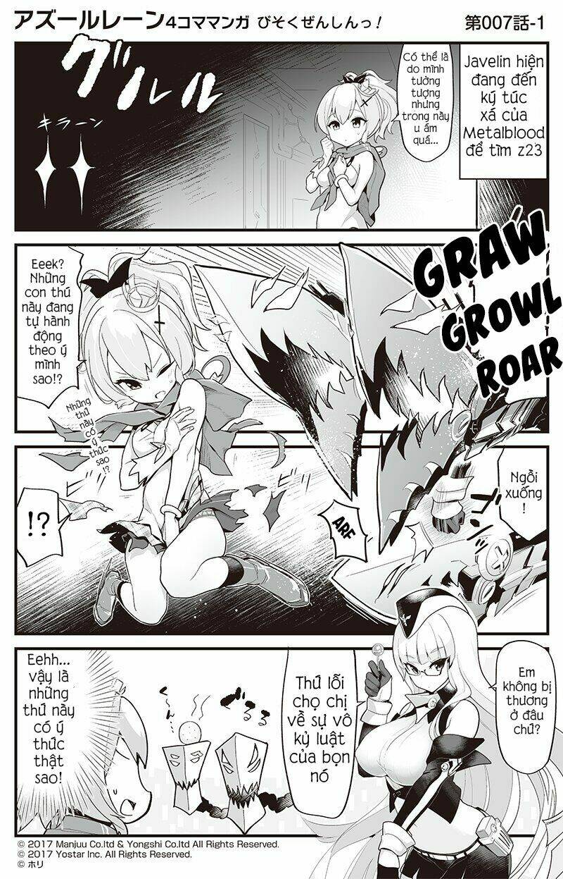 Azur Lane 4koma Chương 7 Ảnh 3