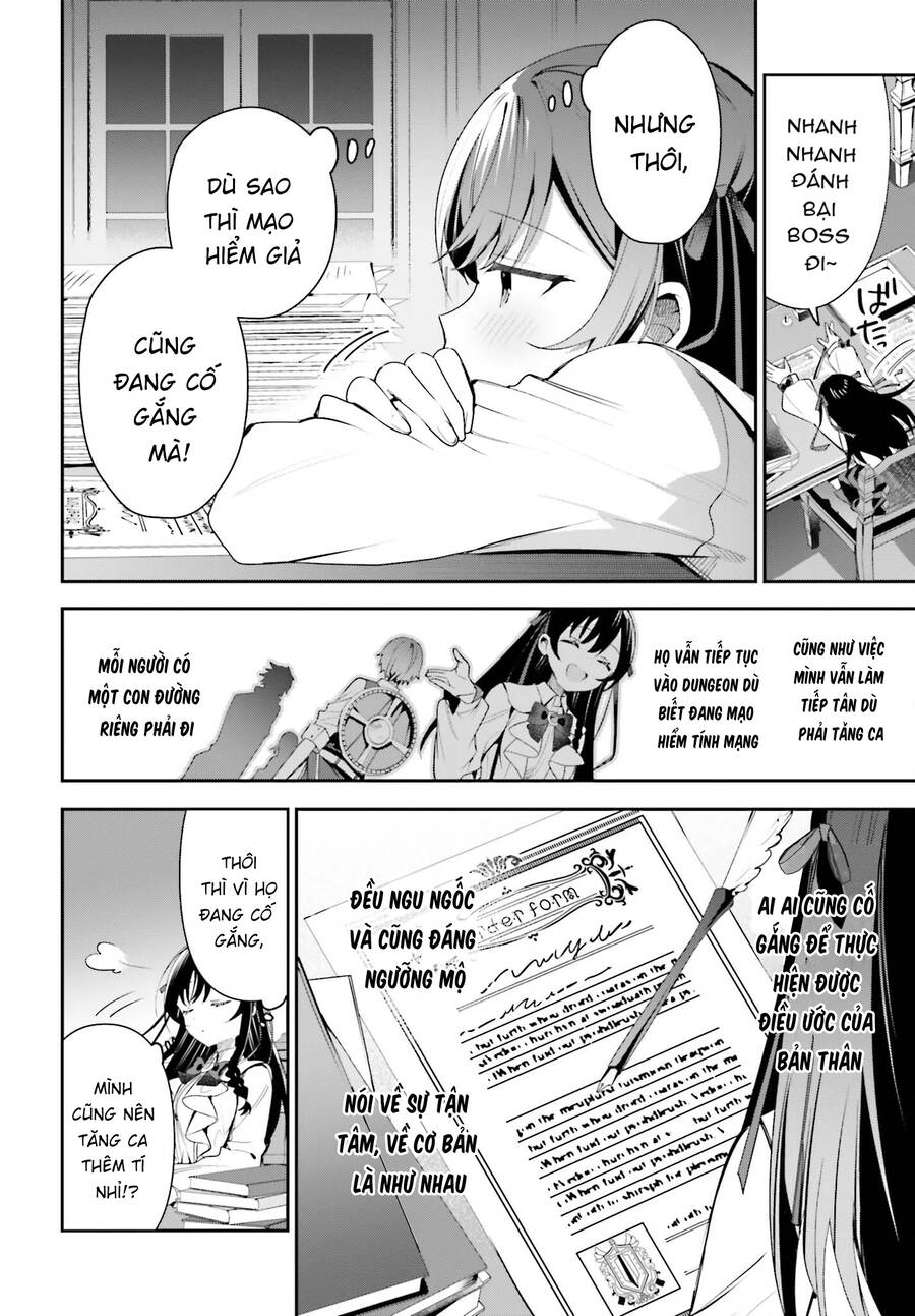 Guild No Uketsukejou Desu Ga, Zangyou Wa Iya Nanode Boss Wo Solo Toubatsu Shiyou To Omoimasu Chương 23 Ảnh 21