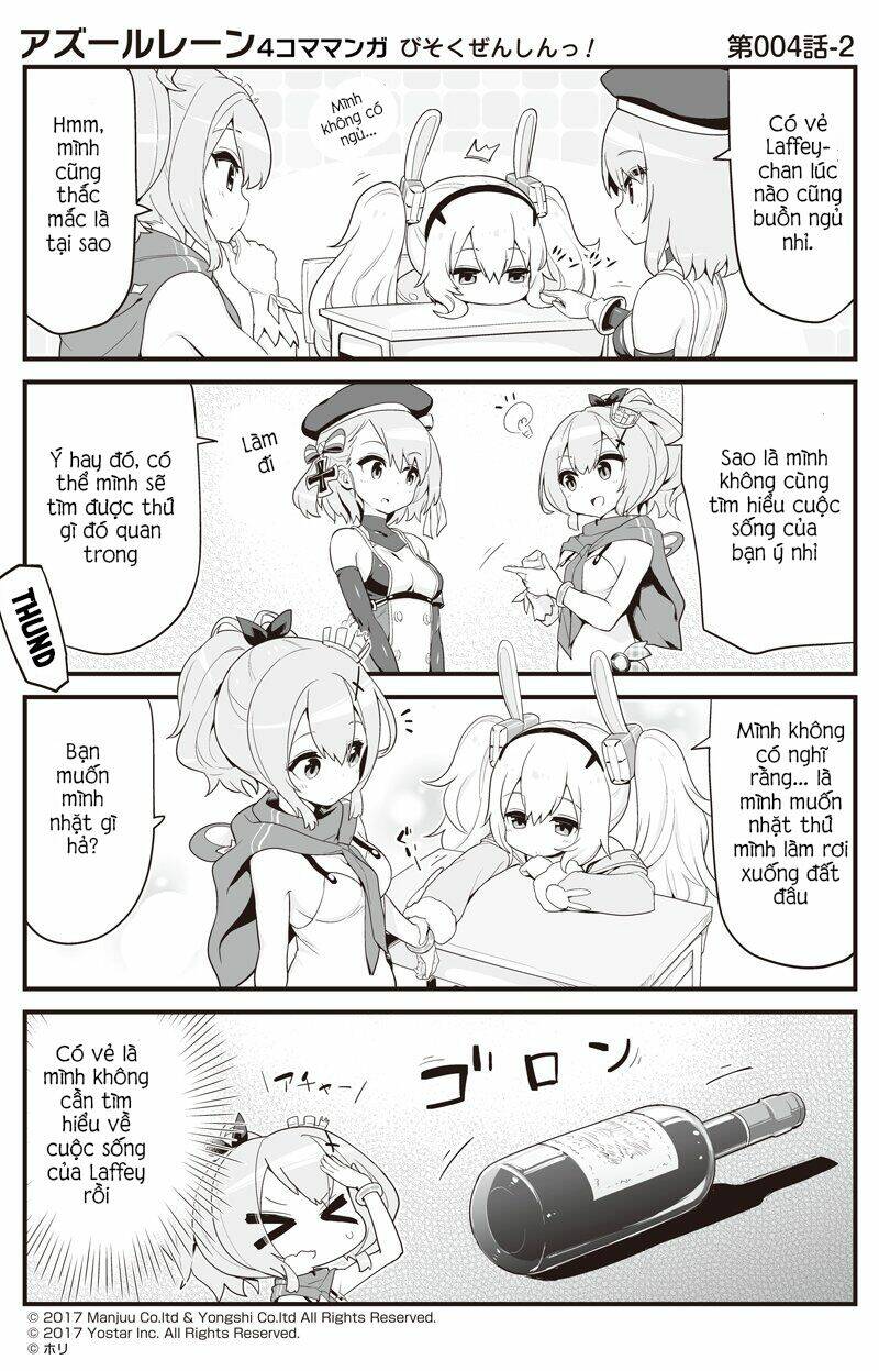 Azur Lane 4koma Chương 4 Ảnh 3