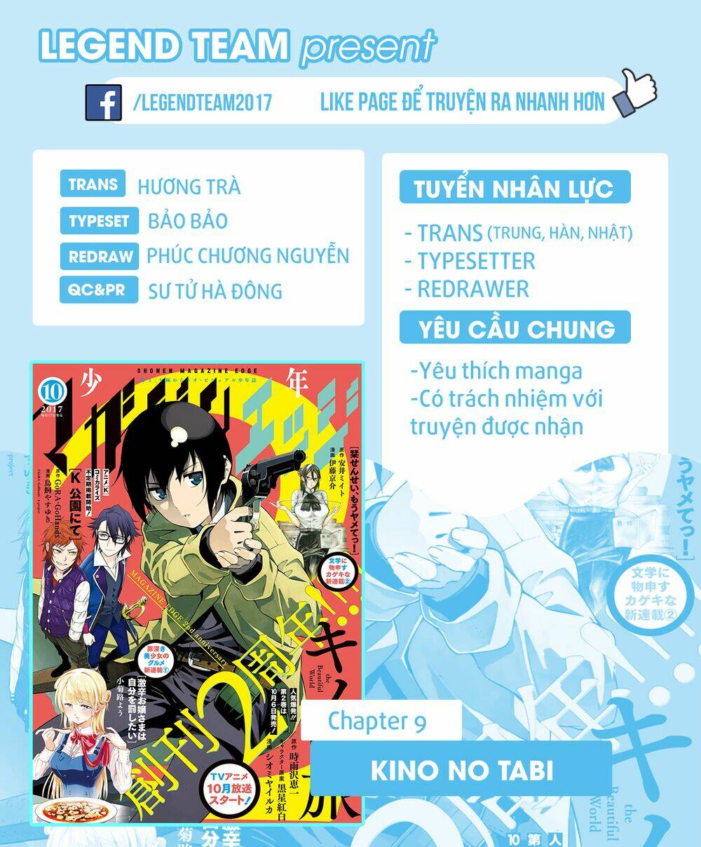Kino No Tabi - The Beautiful World Chương 9 Ảnh 5