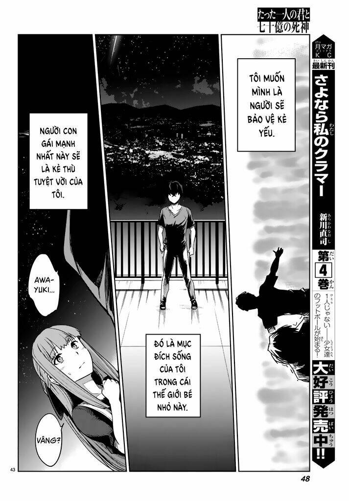 Tatta Hitori No Kimi To Nanajuuoku No Shinigami Chương 1.2 Ảnh 15