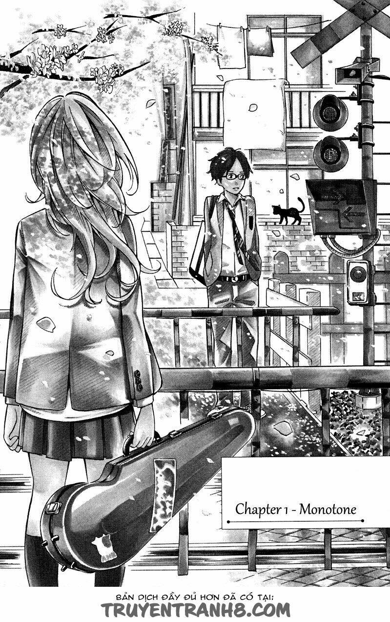 Shigatsu Wa Kimi No Uso - Noob Fansub Chương 1 Ảnh 8