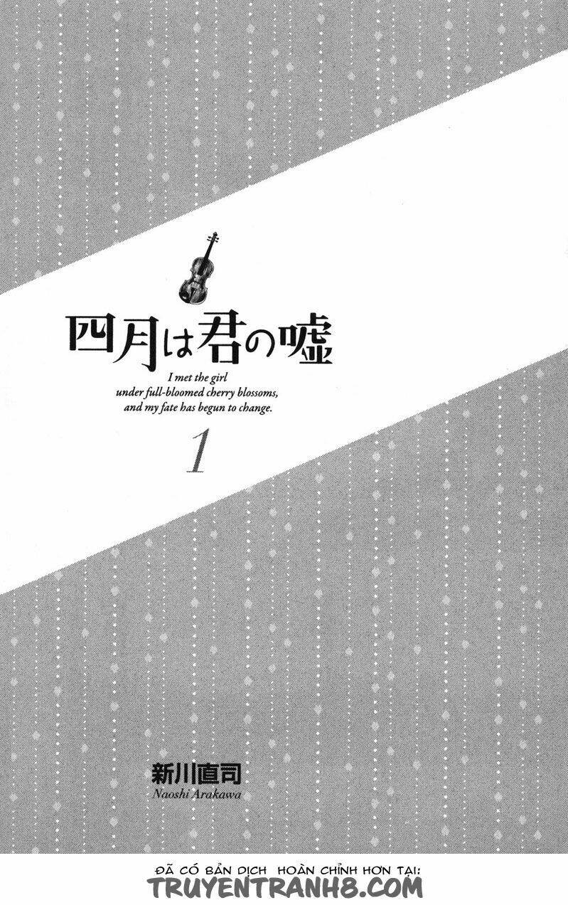 Shigatsu Wa Kimi No Uso - Noob Fansub Chương 1 Ảnh 5