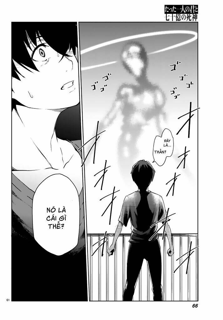 Tatta Hitori No Kimi To Nanajuuoku No Shinigami Chương 1.2 Ảnh 32