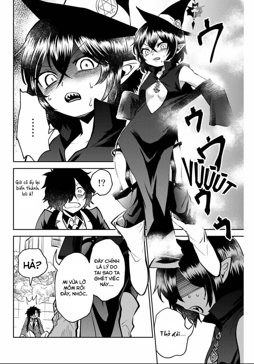 The Witch Controls Her Age And Magic With A Kiss Chương 1 Ảnh 20