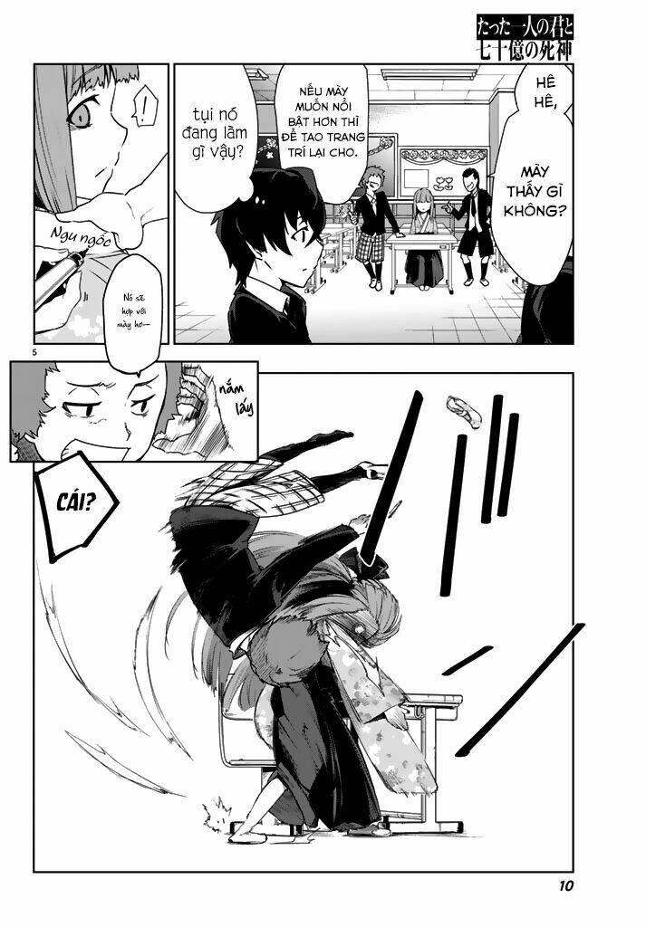 Tatta Hitori No Kimi To Nanajuuoku No Shinigami Chương 1.1 Ảnh 6