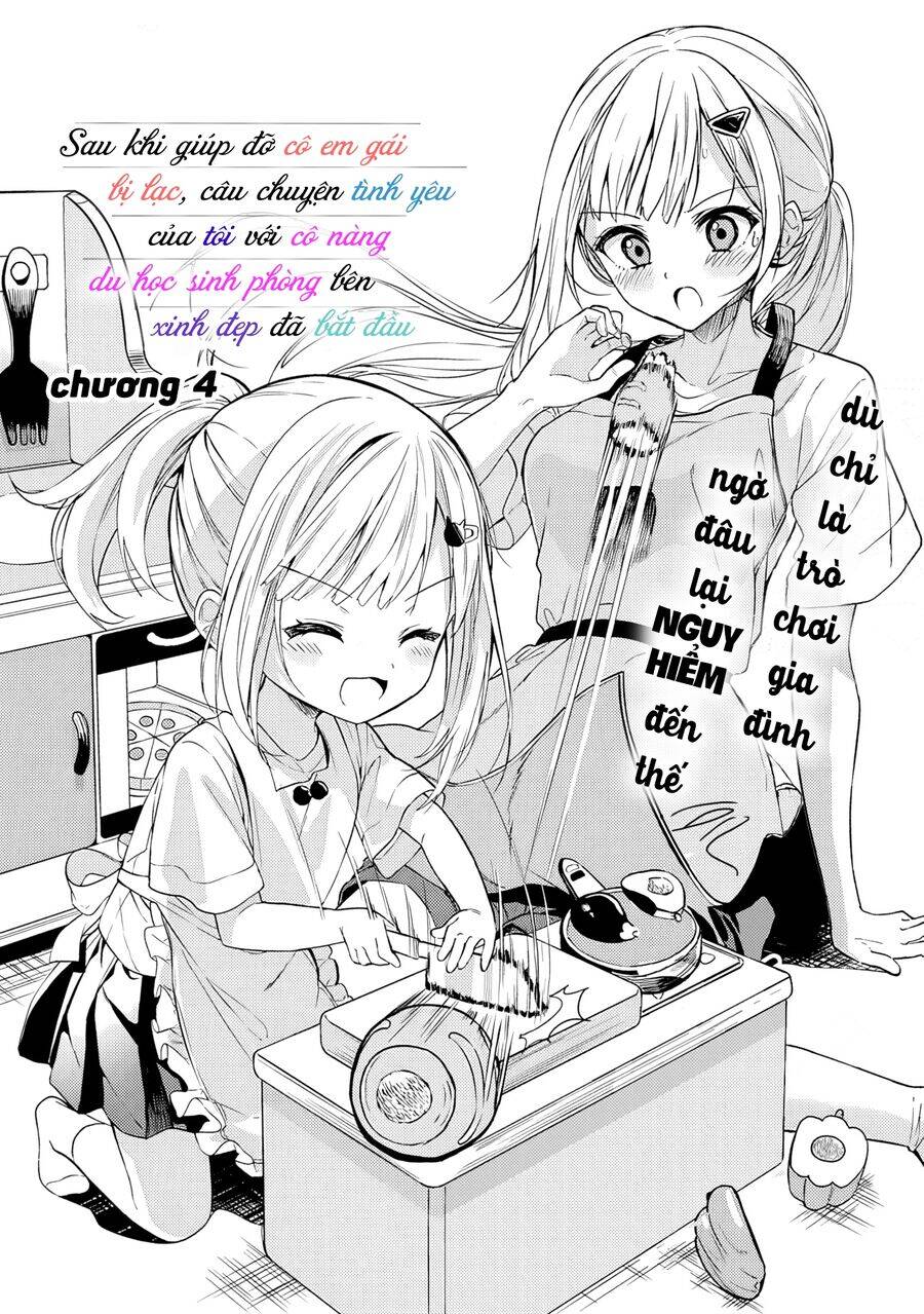 Maigo Ni Natteita Youjo Wo Tasuketara, Otonari Ni Sumu Bishoujo Ryuugakusei Ga Ie Ni Asobi Ni Kuru You Ni Natta Ken Nitsuite Chương 4 Ảnh 2