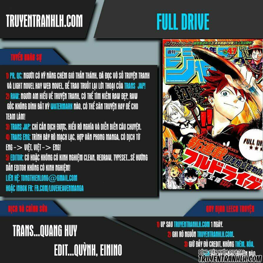 Full Drive Chương 1 Ảnh 2