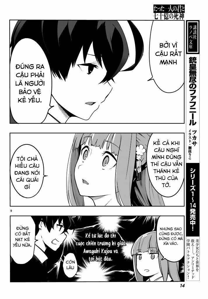 Tatta Hitori No Kimi To Nanajuuoku No Shinigami Chương 1.1 Ảnh 10