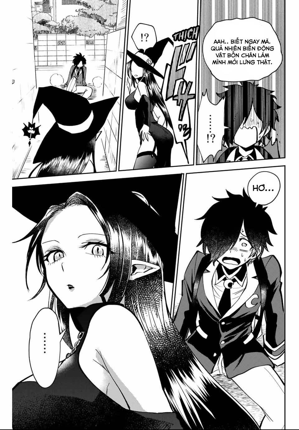 The Witch Controls Her Age And Magic With A Kiss Chương 1 Ảnh 17