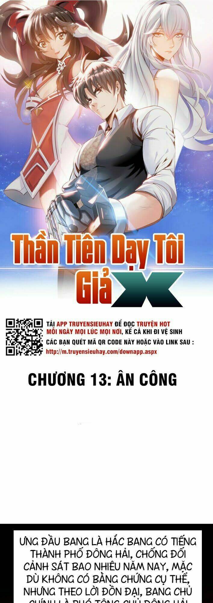 Thần Tiên Dạy Tôi Giả X Chương 13 Ảnh 3
