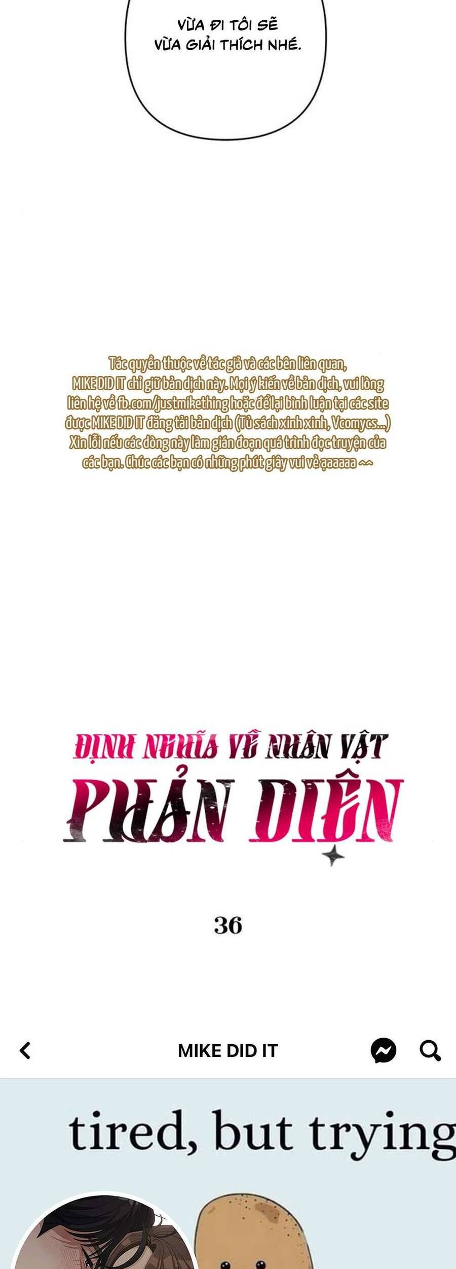 Định Nghĩa Về Nhân Vật Phản Diện Chương 36 Ảnh 17