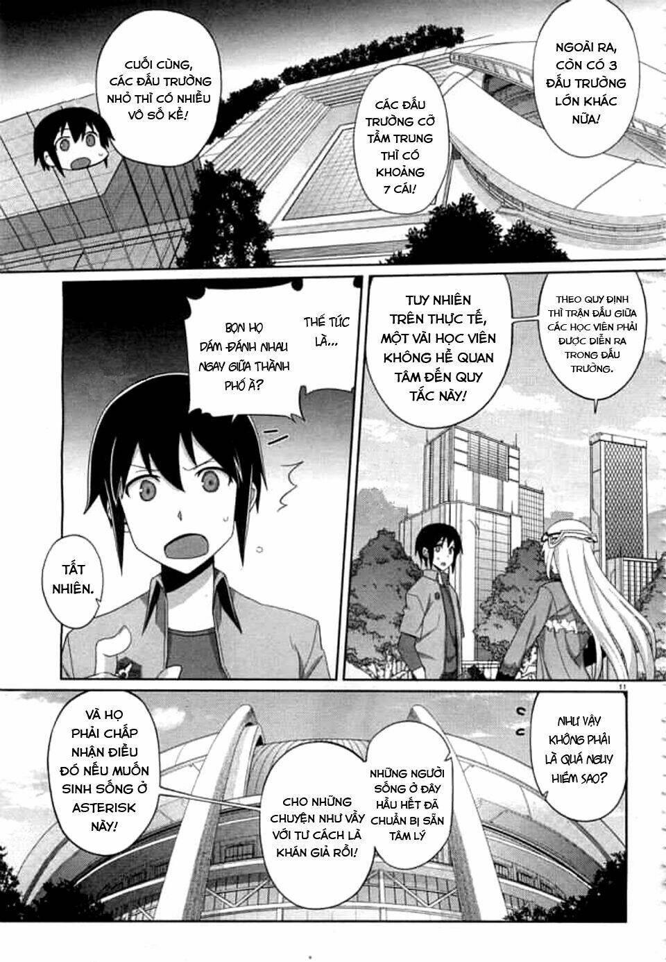 Gakusen Toshi Asterisk Chương 12 Ảnh 13