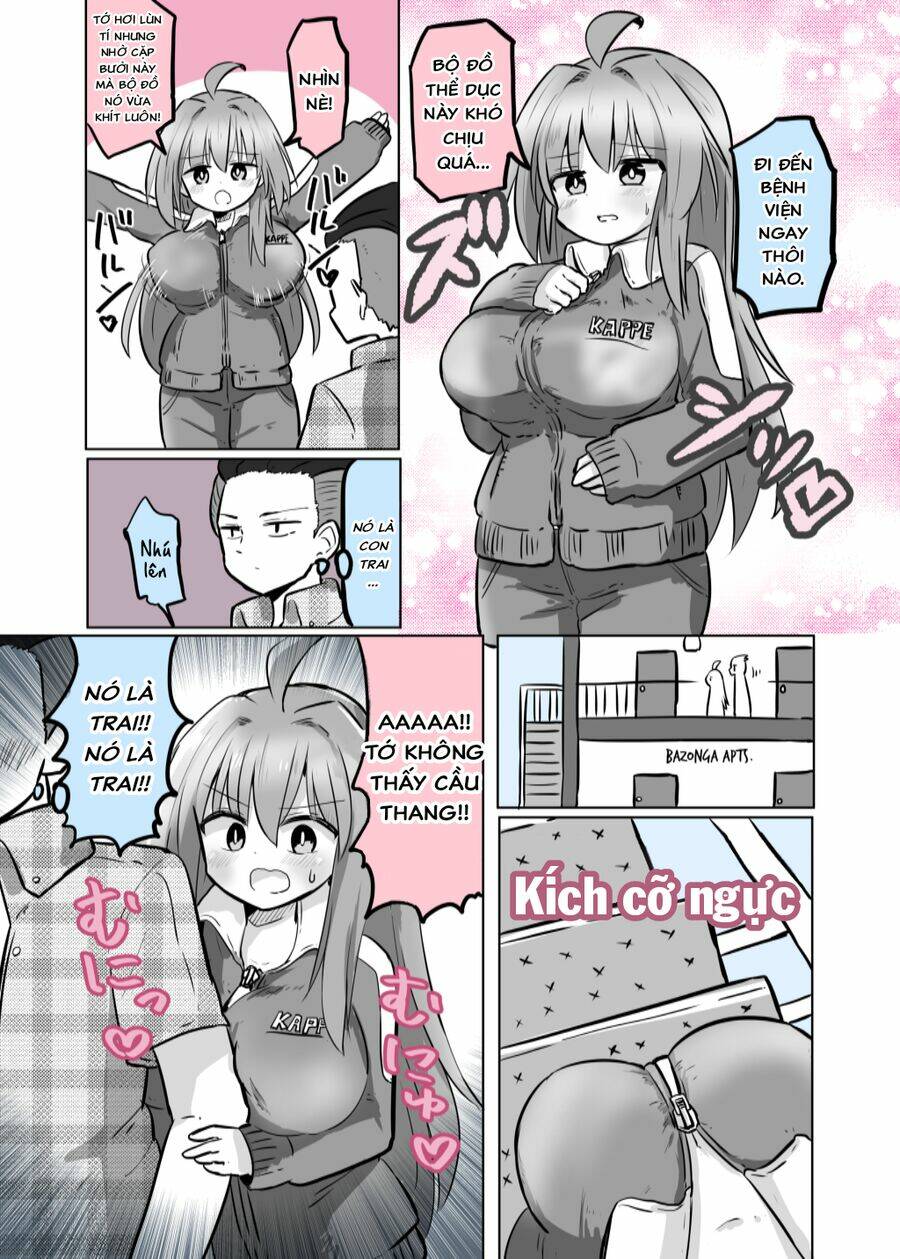 Ts Shita Kedo Mune Ga Deka Sugiru Chương 3 Ảnh 3