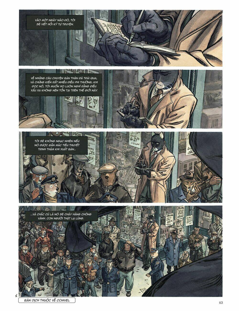 Blacksad Chương 2 Ảnh 4
