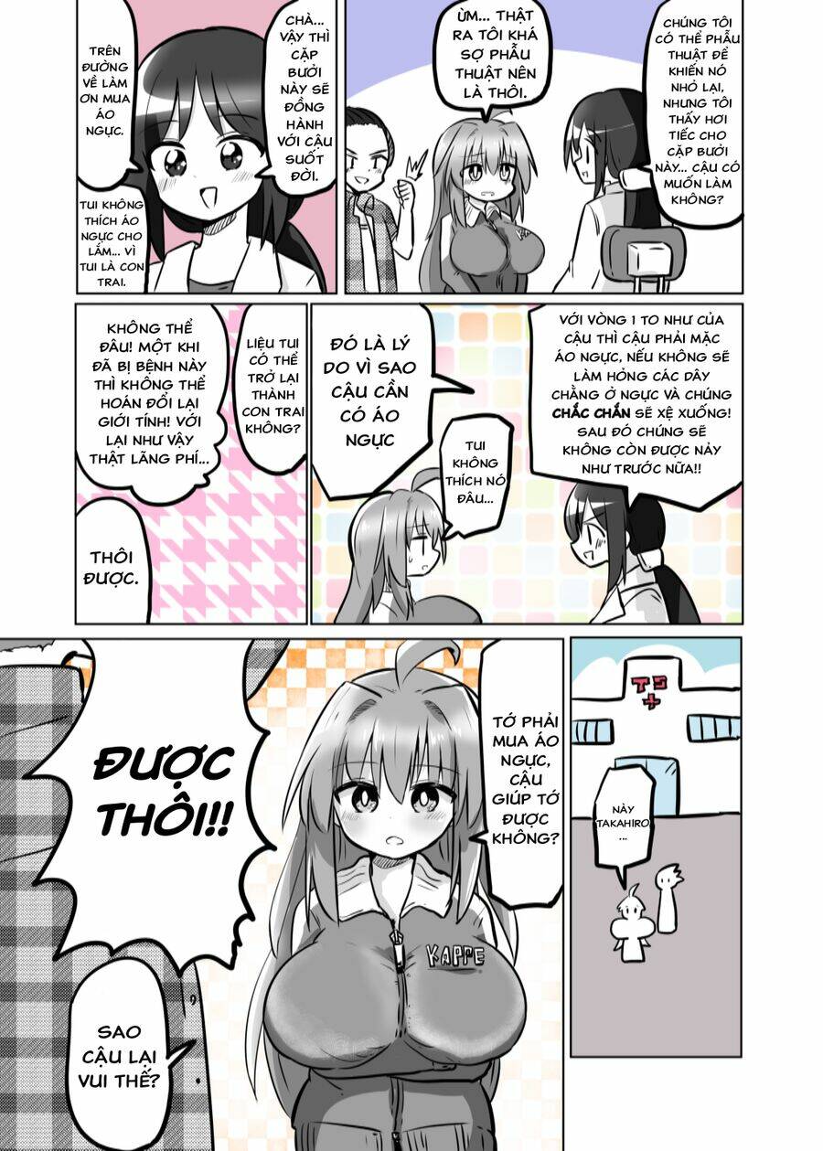 Ts Shita Kedo Mune Ga Deka Sugiru Chương 5 Ảnh 3