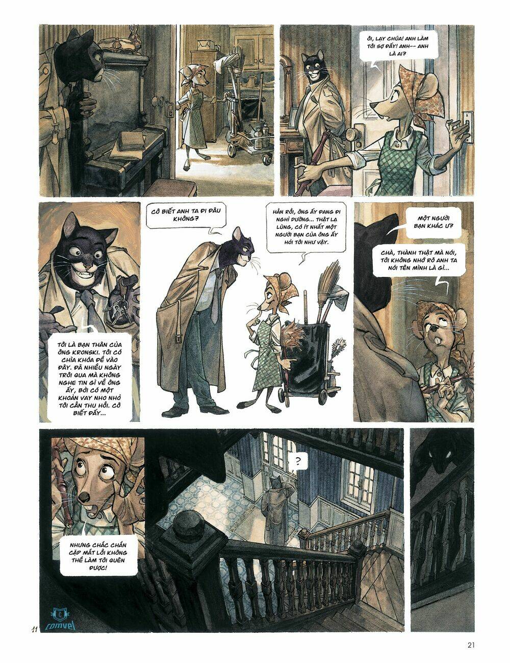 Blacksad Chương 1 Ảnh 17