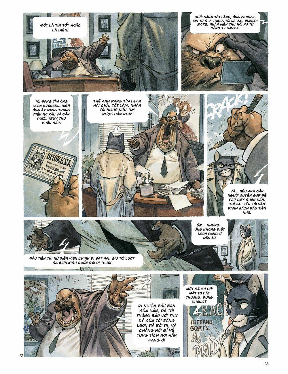 Blacksad Chương 1 Ảnh 19