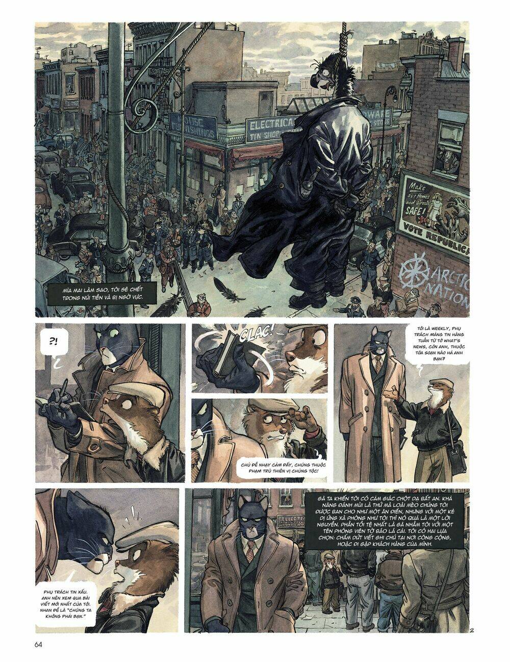 Blacksad Chương 2 Ảnh 5