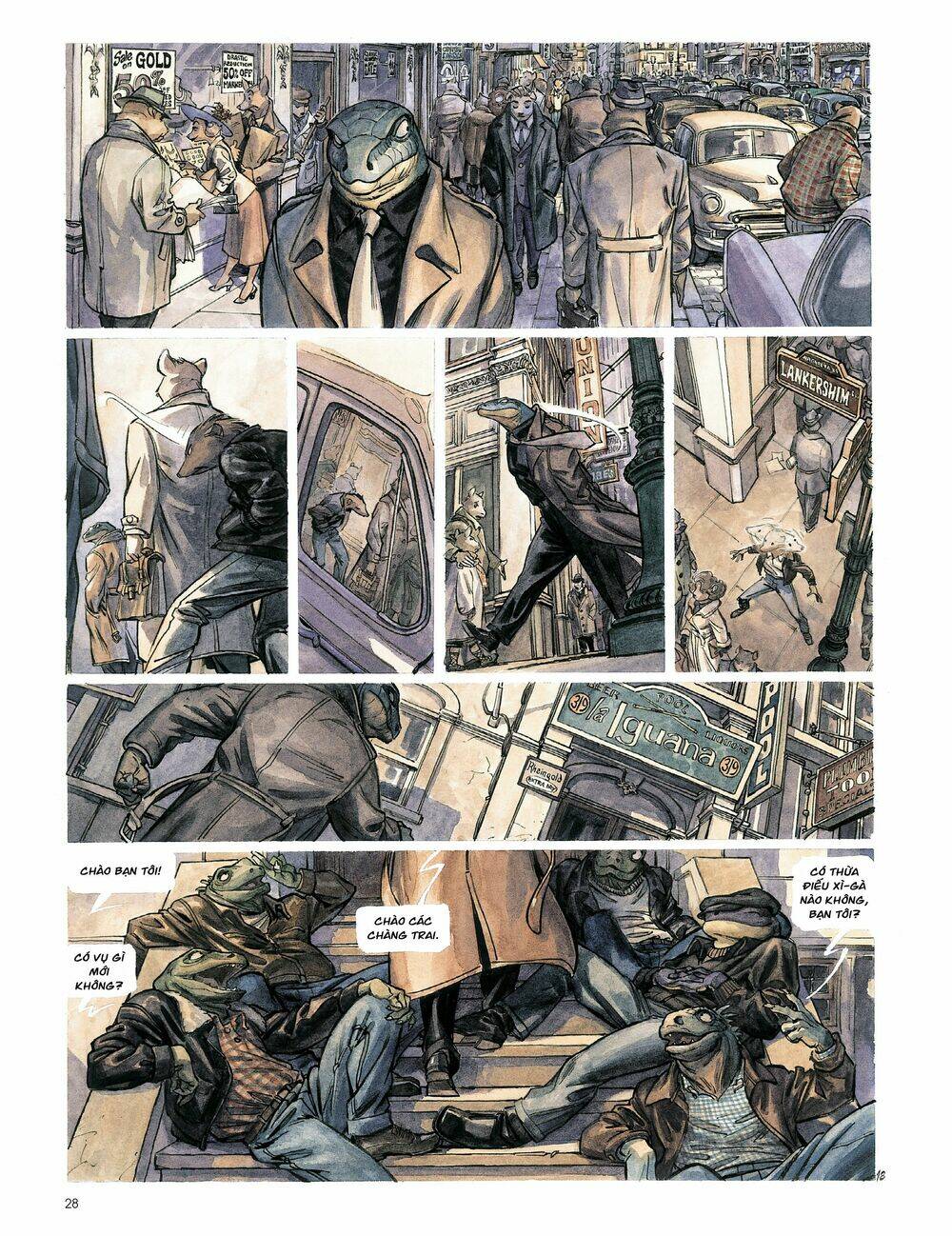Blacksad Chương 1 Ảnh 24
