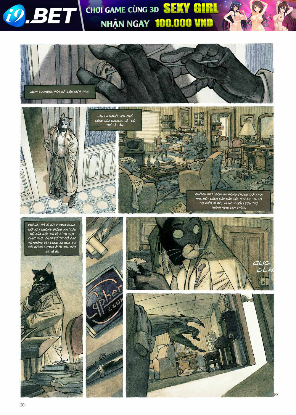 Blacksad Chương 1 Ảnh 16