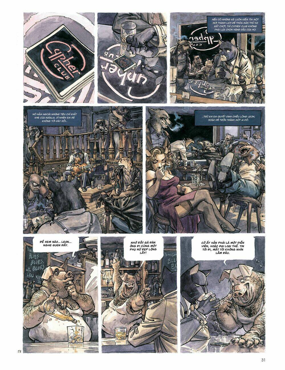 Blacksad Chương 1 Ảnh 27