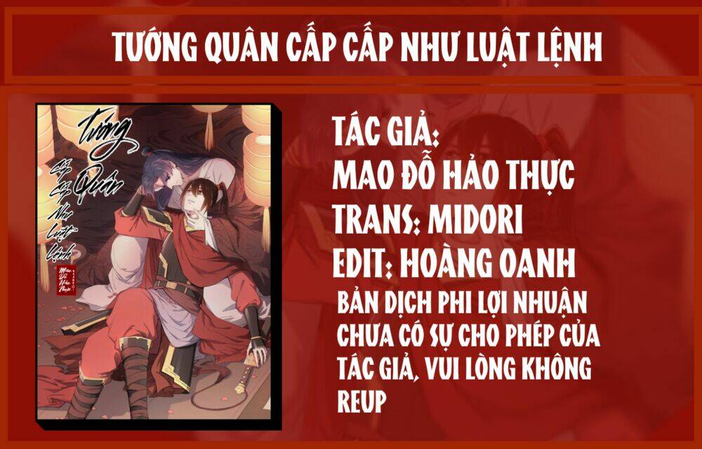 Tướng Quân Cấp Cấp Như Luật Lệnh Chương 22 Ảnh 3