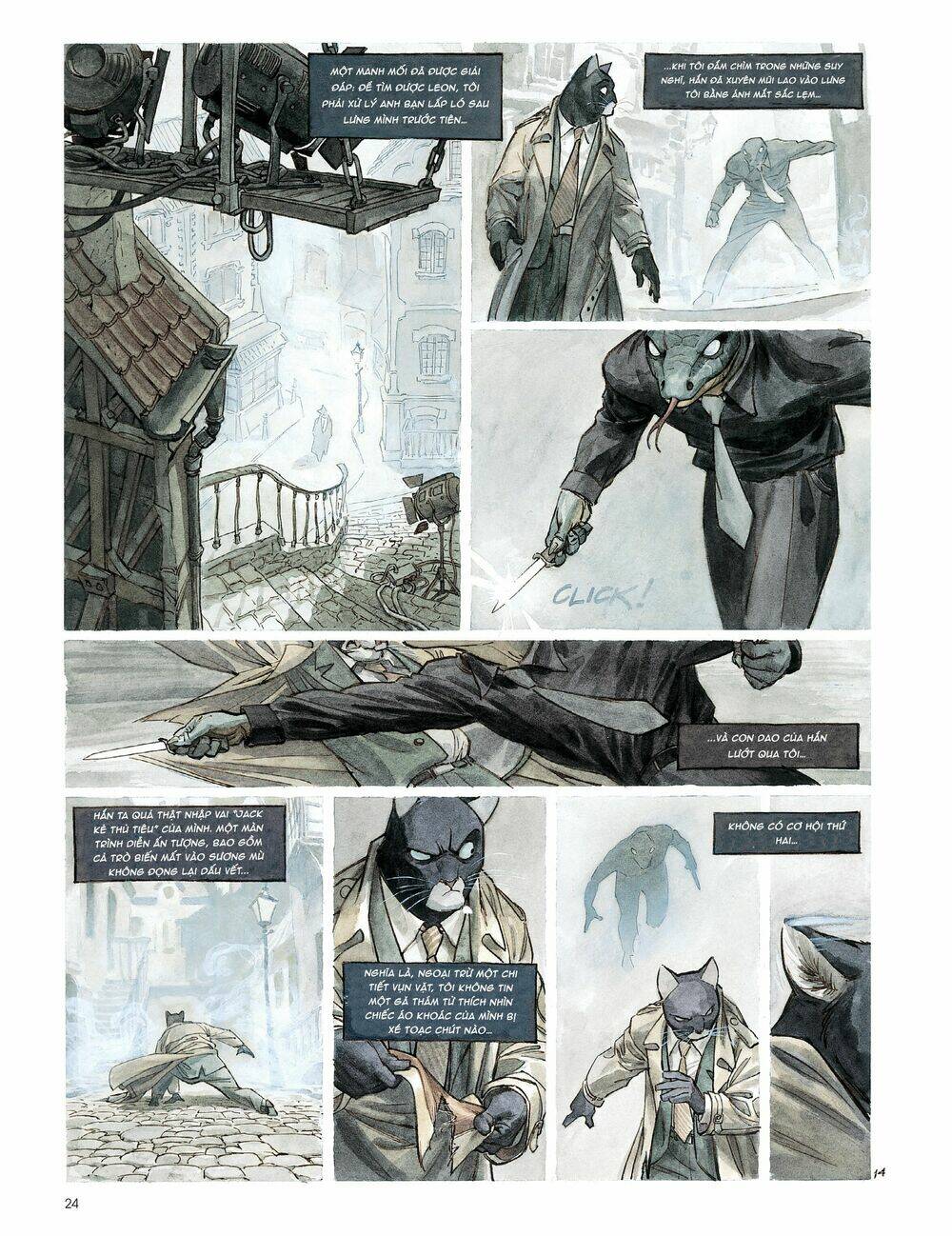 Blacksad Chương 1 Ảnh 20
