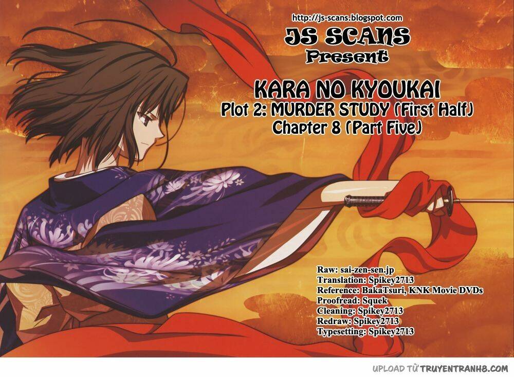 Kara No Kyoukai - The Garden Of Sinners Chương 8 Ảnh 21