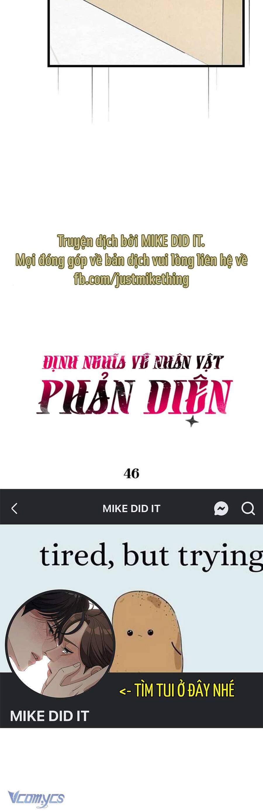 Định Nghĩa Về Nhân Vật Phản Diện Chương 46 Ảnh 39