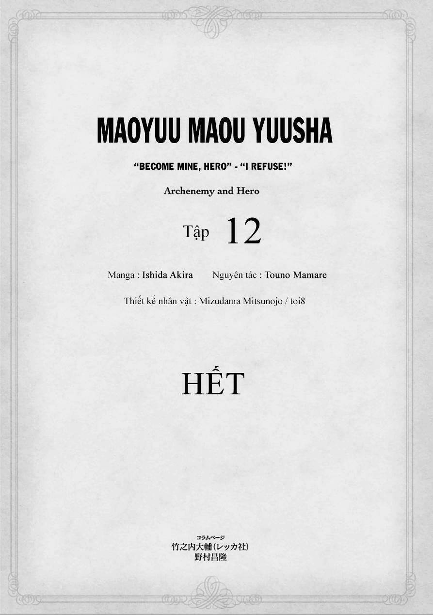 Maoyuu Maoh Yuusha Chương 40 Ảnh 66