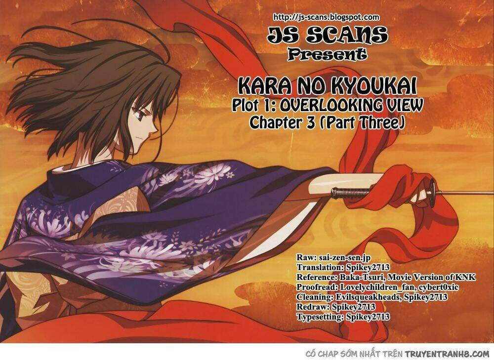 Kara No Kyoukai - The Garden Of Sinners Chương 3 Ảnh 38