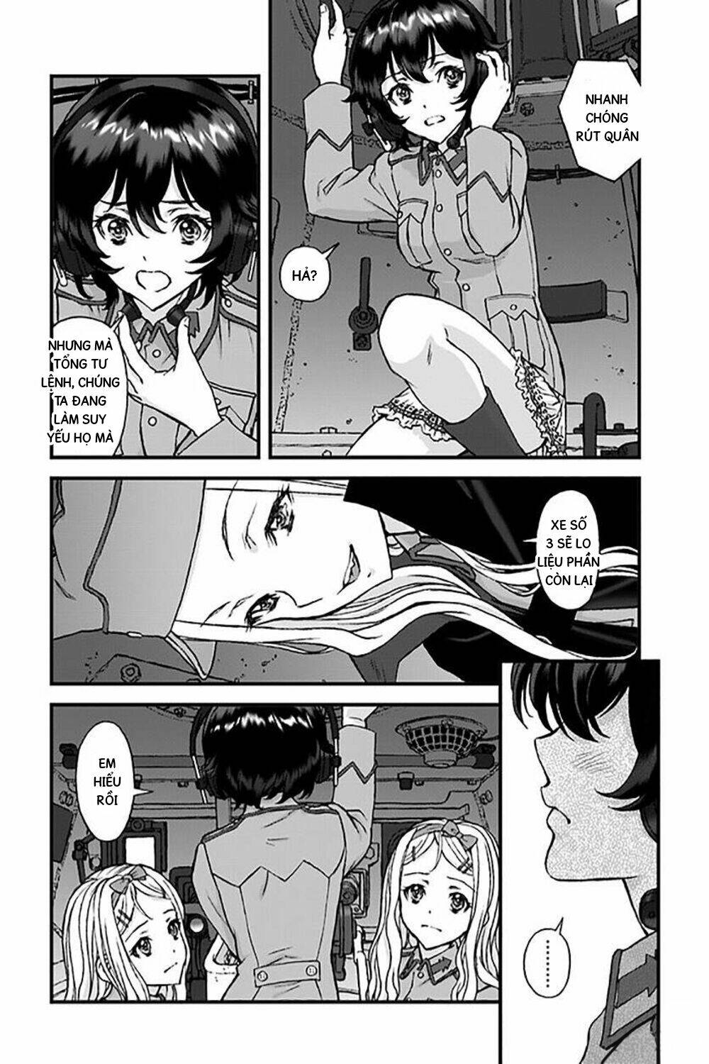 Girls Und Panzer: The Fir Tree And The Iron-Winged Witch Chương 5 Ảnh 13