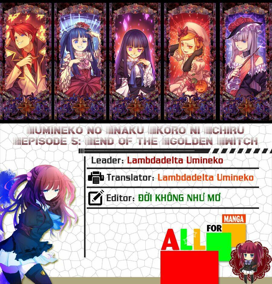 Umineko No Naku Koro Ni Chiru Ep 5: End Of The Golden Witch Chương 14 Ảnh 46