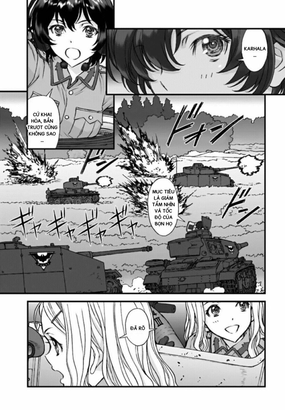 Girls Und Panzer: The Fir Tree And The Iron-Winged Witch Chương 3 Ảnh 6