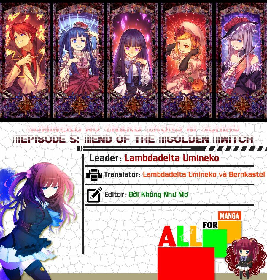 Umineko No Naku Koro Ni Chiru Ep 5: End Of The Golden Witch Chương 6 Ảnh 30