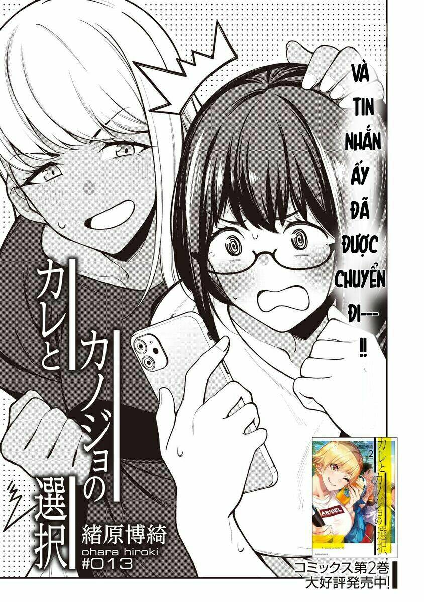 Kare To Kanojo No Sentaku Chương 13 Ảnh 5